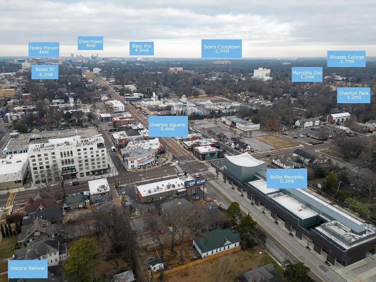 הוילה Historic Revival King Bed Midtown Memphis 70 Fast Wifi Free Parking Yes Pets מראה חיצוני תמונה
